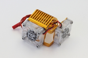 Kyosho Aluminium Motor Heat Sink(Double Fans/EZ
