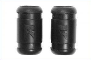 Kyosho Muffler Joining Pipe(Black/2pcs)