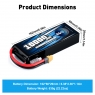 Аккумулятор Li-po B&C 10000 MAH 11.1V (3s) 90C, XT90S, Soft case