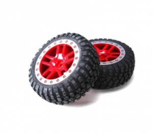 Колеса в сборе, тюнинг (2шт) Remo Hobby: 9EMU, SCORPION, RALLY MASTER
