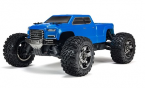 Монстр 1:10 ARRMA Big Rock Crew Cab 3S Brushless 4WD RTR (синий)