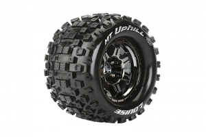 Колеса в сборе Louise Rc Mt Uphill для автомоделей MONSTER TRUCK 1/8 HEX 17mm (2шт) L-T3322BCH