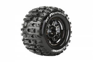Колеса в сборе Louise Rc MT Pioneer для автомоделей MONSTER TRUCK 1/8 HEX 17mm (2шт) L-T3321B