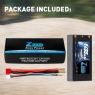 Аккумулятор Zeee Power 2s 7.4v 4600mah 100c (Short)