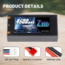 Аккумулятор Zeee Power 2s 7.4v 4600mah 100c (Short)