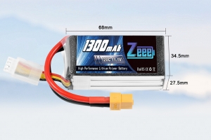 Аккумулятор Zeee Power LIPO 3S 120C 1300mah zeee-1300-3s-120c