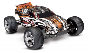 Радиоуправляемая модель машины TRAXXAS Rustler 1:10 2WD TRA37054-1-OR
