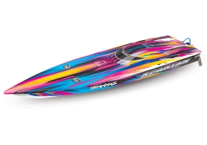Радиоуправляемый катер TRAXXAS Spartan TSM TRA57076-4-P (фиолетовый)