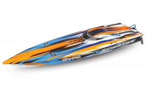 Радиоуправляемый катер TRAXXAS Spartan TSM TRA57076-4-OR (оранжевый)