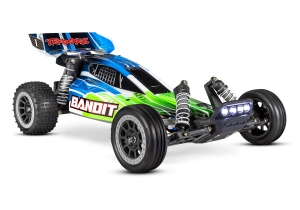 Радиоуправляемая багги Bandit 1:10 2WD TQ Fast Charger (зеленая)