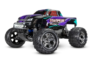 Радиоуправляемая машина TRAXXAS Stampede COURTNEY FORCE EDITION 1:10 2WD TRA36054-61-PRPL