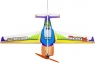 Радиоуправляемый самолет для сборки DW-Hobby E27 710 мм EDGE540 KIT (приемник DSMX/2) - E2705-444