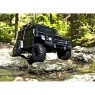 Радиоуправляемая модель машины для троффи TRAXXAS TRX-4 1:10 Land Rover 4WD Scale and Trail Crawler Winch D110 (черный, лебедка в комплекте)