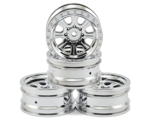 Vaterra Диски - Ascender 8 Spoke 1.9" пер/зад Хром (4шт)