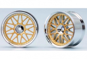 YOKOMO Диски 1/10 - 10-Spoke Chrome s, Gold