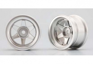 YOKOMO Диски 1/10 - 6-Spks. Chrome Small Dia. Rims 8мм