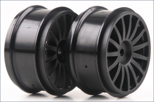 Kyosho Wheel (15-Spoke/Black/2pcs/DRX)