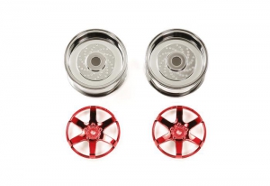 Tamiya Диски 1/10 - 6spk Red Whl 26мм Off+2 (2шт)