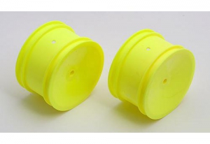 Associated Диски задние багги 1/10 - B44/B4 Желтые (2шт)