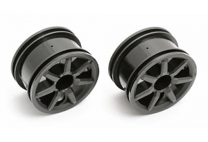 Associated Диски колесные 1/18R - Черные/ 7 спиц (2шт)