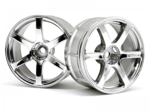 HPI Диски 1/10 - LP29 YOKOHAMA AVS MODEL T6 CHROME (2шт)