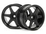 HPI Диски 1/10 - TE37 26MM BLACK (3MM OFFSET) 2шт