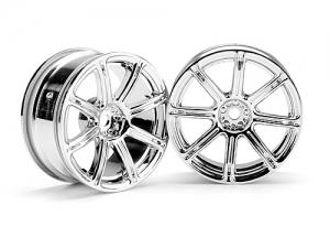 HPI Диски 1/10 - WORK EMOTION XC8 26мм CHROME (3мм OFFSET)