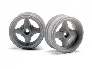 HPI Диски 1/10 мини - MX60 4 SPOKE WHITE (вынос 3mm/ 2шт)