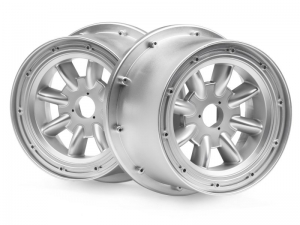 HPI Диски 1/5 - ML-8 задние Себеристые (120X75MM/2шт)