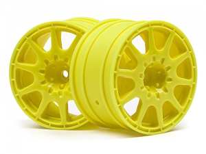 HPI Диски 1/8 - WR8 METHOD RALLYCROSS 35мм YELLOW (2шт)