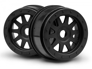 HPI Диски SC 1/5 - TR-10 GLUE-LOCK черные(120x60мм) 2шт