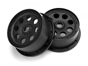 HPI Диски колес багги 1/5 - OUTLAW BLACK (120x60mm/-4mm OFFSET/ 2шт)