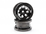 HPI Диски колесные трак 1/10 - ROCK 8 BEAD LOCK BLACK CHROME (55x36mm/2шт)