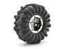 HPI Диски колесные трак 1/10 - ROCK 8 BEAD LOCK BLACK CHROME (55x36mm/2шт)