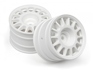 HPI Диски ралли 1/8 - WR8 48x33мм (белые) 2шт