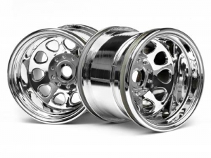 HPI Диски трак 1/10 - CLASSIC KING CHROME (56x51mm/2шт)