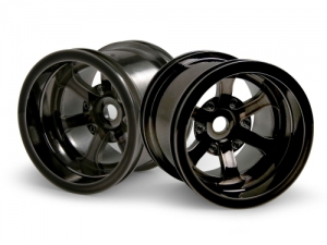 HPI Диски трак 1/10 - SCORCH (2.2in/ ЧЕРНЫЙ ХРОМ/ 55x50мм/12mm hex) 2шт