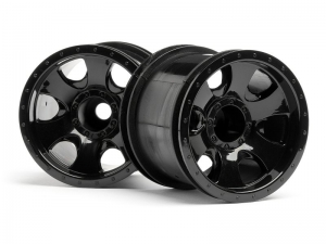 HPI Диски трак 1/10 - WARLOCK BLACK (2.2in) 2шт