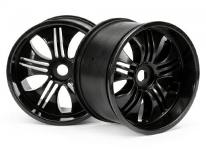 HPI Диски трак 1/8 TREMOR BLACK (115X70мм 7 INCH) 2шт