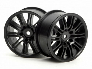 HPI Диски туринг 1/10 - 10 SPOKE MOTOR SPORT 26MM BLACK (2шт)