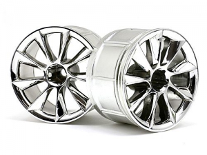 HPI Диски туринг 1/10 - LP35 ATG RS8 CHROME (2шт)