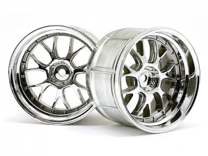 HPI Диски туринг 1/10 - LP35 LM-R CHROME (вынос 9mm) 2шт