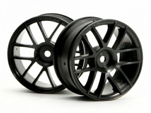 HPI Диски туринг 1/10 - SPLIT 6 / 26MM / BLACK (2шт)