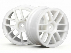 HPI Диски туринг 1/10 - SPLIT 6 WHEEL 26MM WHITE (2шт)