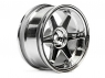 HPI Диски туринг 1/10 - TE37 26MM CHROME (6MM OFFSET) 2шт