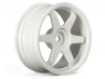 HPI Диски туринг 1/10 - TE37 26MM WHITE (вынос 3MM) 2шт