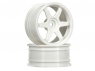 HPI Диски туринг 1/10 - TE37 26MM WHITE (вынос 3MM) 2шт