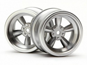 HPI Диски туринг 1/10 - VINTAGE (31MM/ MATTE CHROME/ 6MM OFFSET) 2шт