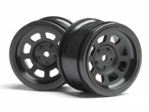 HPI Диски туринг 1/10 - VINTAGE 31mm Black (6mm OFFSET) 2шт