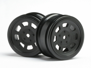 HPI Диски туринг 1/10 - VINTAGE STOCK CAR 26mm Black (0mm OFFSET) 2шт